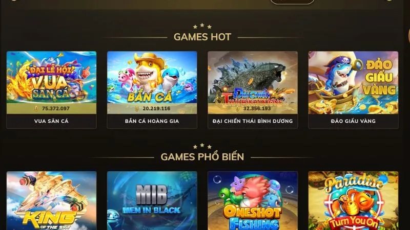 Kho game đa dạng của Net88